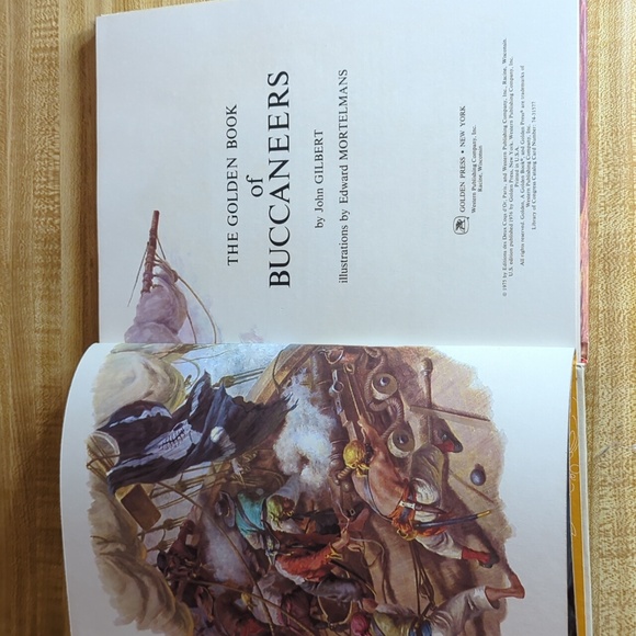 The Golden Book of Buccaneers by John Gilbert - Picture 4 of 12